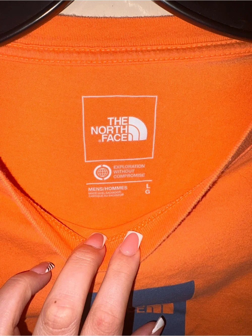 The North Face Orange Tee